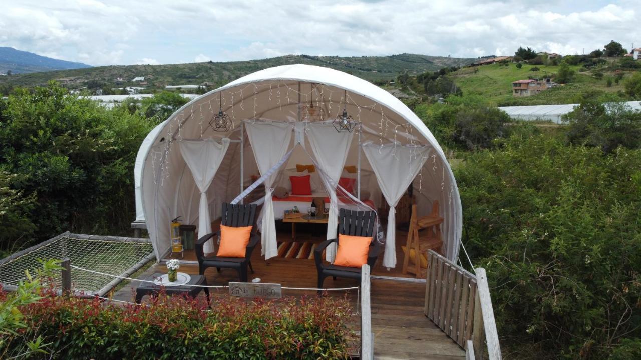 Origen Glamping Hotell Villa de Leyva Eksteriør bilde